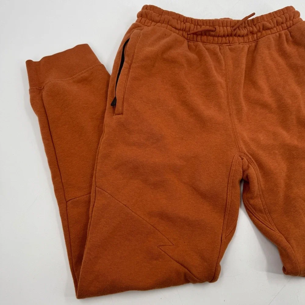 Jordan Zion Sweatpants Joggers Kids XL 13-15 Yrs‎ Orange Black Logo